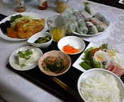 実家ご飯